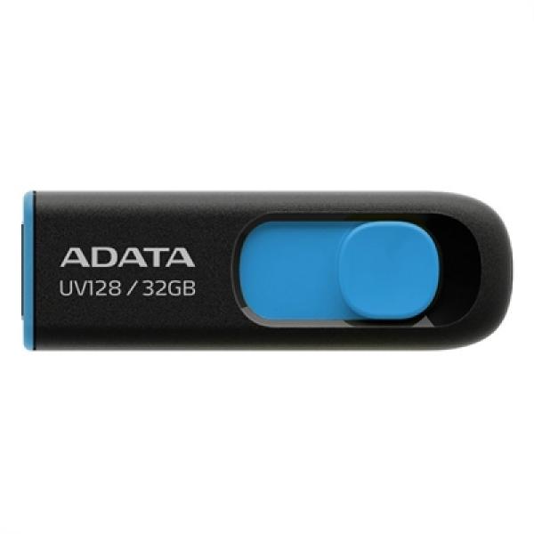 ADATA Penna USB AUV128 32GB USB 3.0 Nero / Blu - Immagine 1