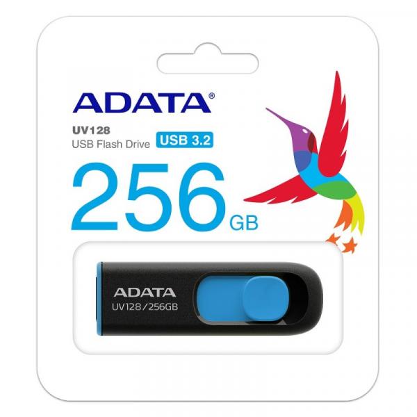 ADATA Penna USB AUV128 256GB USB 3.0 Nero / Blu - Immagine 3
