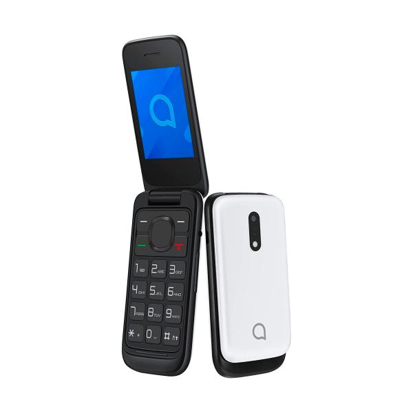 Alcatel 2057d Cellulare PURE bianco / 2.4 "VGA / Bluetooth / Dual Sim - Immagine 1