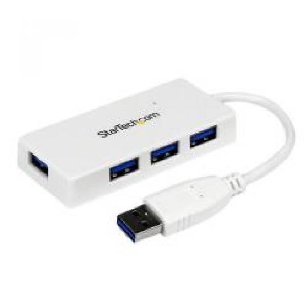 Hub Usb 3.0 4 Puertos Blanco - Imagen 1