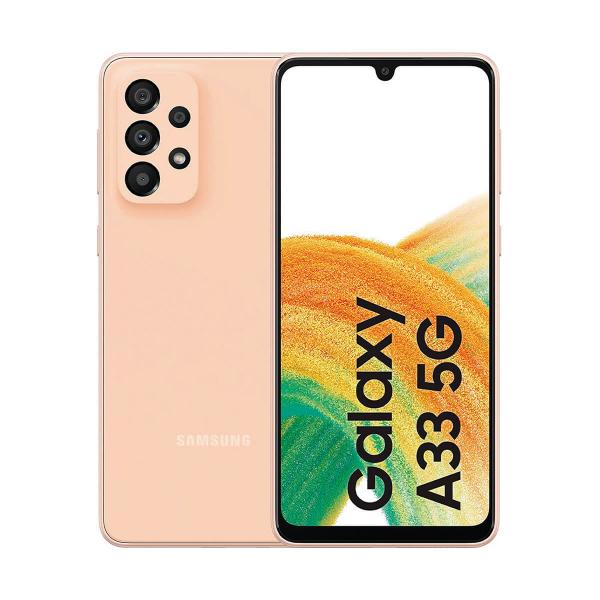 Samsung Galaxy A33 5G 6GB/128GB Arancione (Pesca Impressionante) Dual SIM A336 - Immagine 1