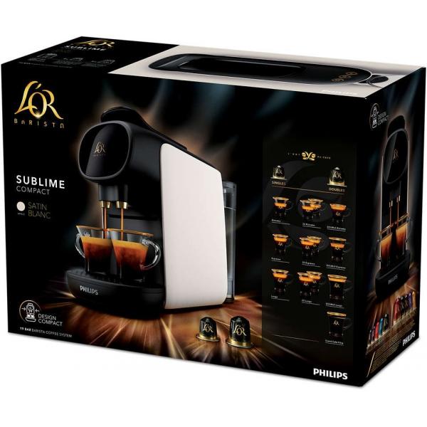 CAFETERA PHILIPS L`OR BARISTA SUBLIME SATIN BLANCA