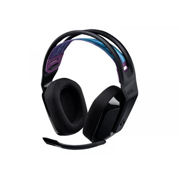 Auricular+mic Logitech Lightspeed G535 W Gaming Headset - Imagen 1