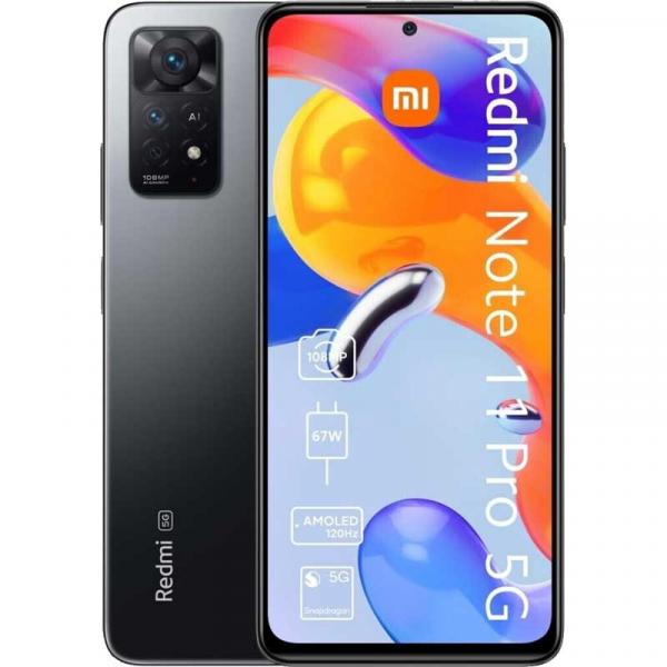 Xiaomi Redmi Note 11 Pro 5G 6/128GB grey EU - Imagen 1