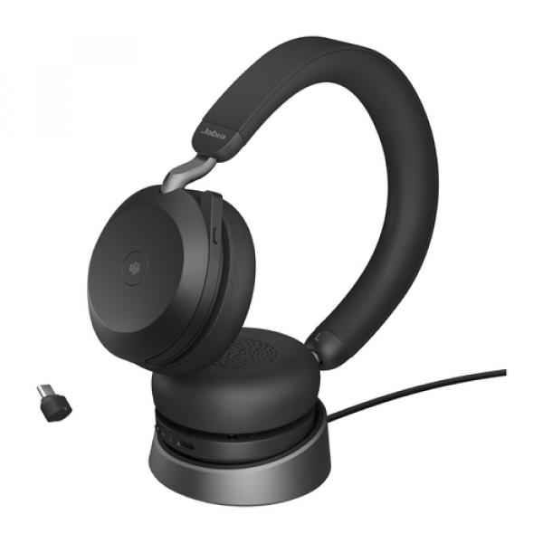 Jabra Evolve2 75 Link380c MS Stereo Blk