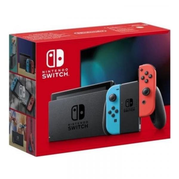 Consola Nintendo Switch Azul Neon - Rojo Neon