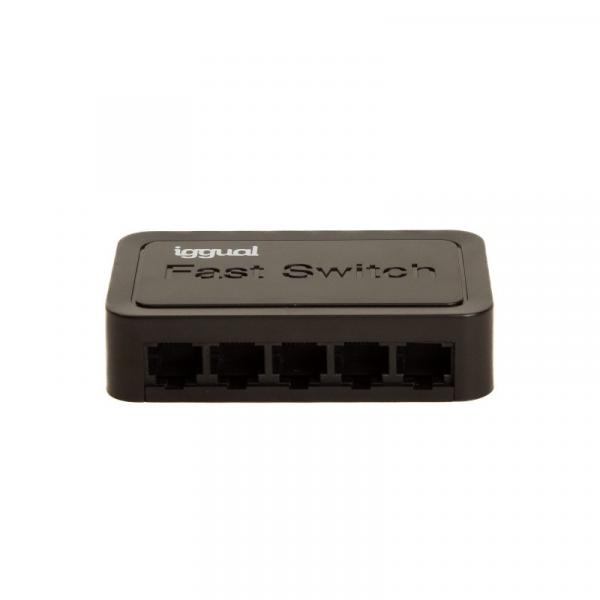 iggual FES500M Fast Ethernet Switch 5x10/100Mbps