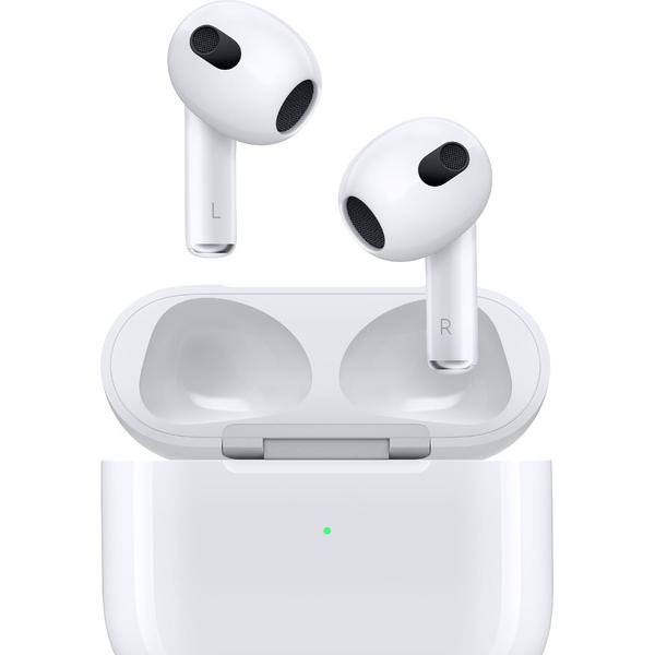 Apple AirPods (2022) with Lighting charging case White