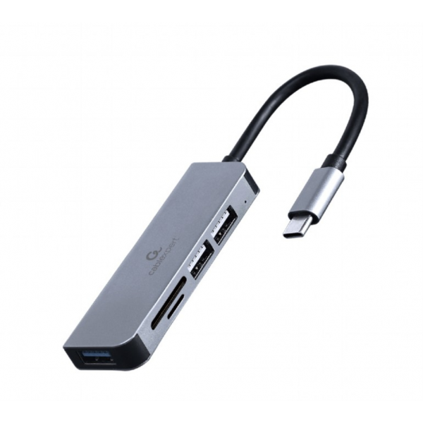 HUB USB TYPE-C USB 3.1 E USB 2.0 A 3 PORTE CON LETTORE DI SCHEDE