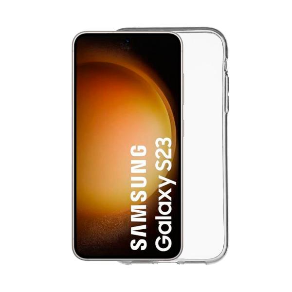 Jc Custodia posteriore in silicone trasparente / Samsung Galaxy S23