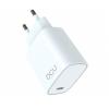 Dcu Gan USB Tipo C Bianco / USB-C Caricatore da Parete 30W