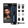 Braun Mgk7421 Trimmer All-In-One con 8 accessori