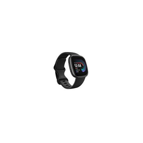 Fitbit Versa 4 Smartwatch nero/nero alluminio