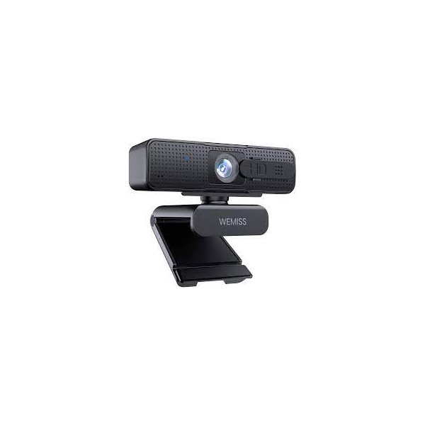 WEMISS Webcam Full HD con messa a fuoco automatica serie CM-A1 Stream con sensore CMOS da 1/3" nero