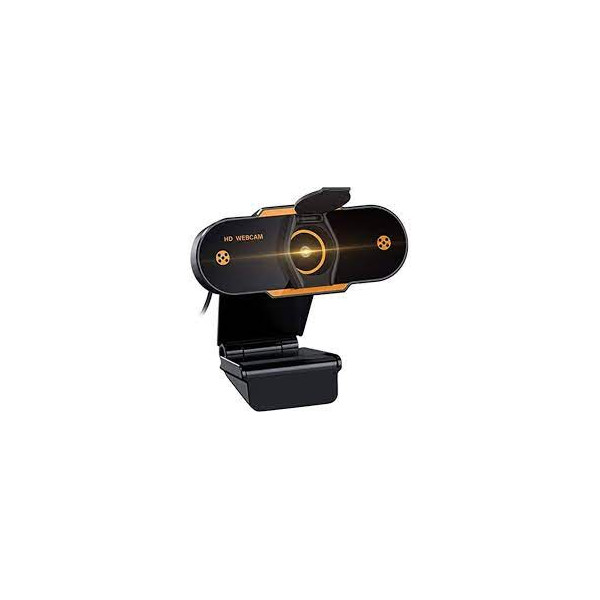 ODEC Webcam Full HD dual-mic serie OD-WB01 Stream con sensore CMOS da 1/3" nero