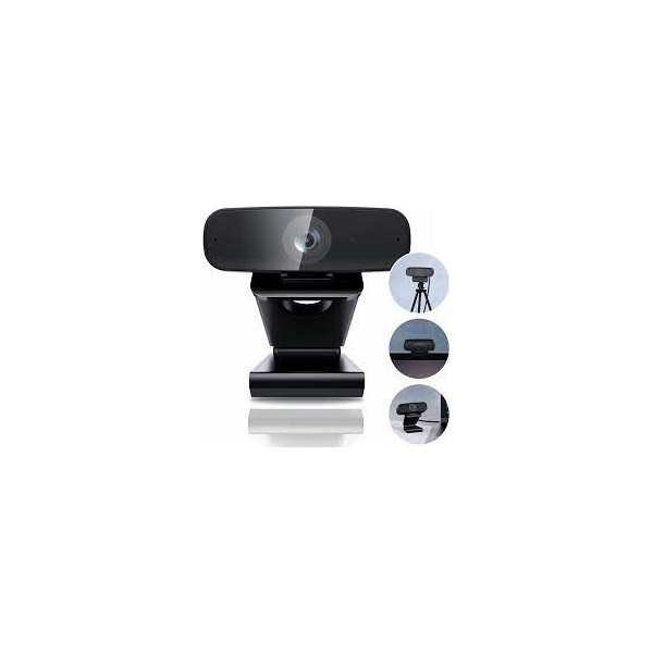 BC Master Webcam Full HD BC-W1 con sensore CMOS da 1/2,7" nero