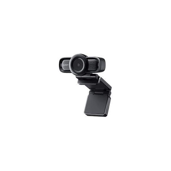 Aukey Webcam Full HD con messa a fuoco automatica PC-LM3 serie Stream con sensore CMOS da 1/3" nero