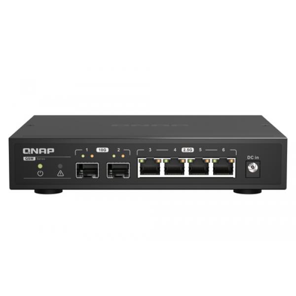 Switch 6Port Desktop 2x10Gbe SFP+4x2.5