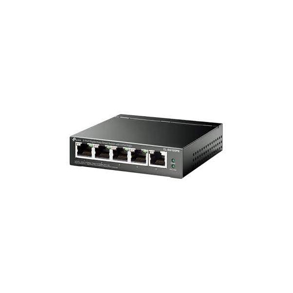 Switch Tp-link 5 Port Gigabit Easy Smart 4 Port Poe+