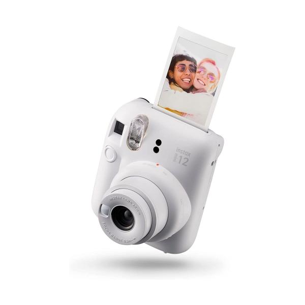 Fujifilm Instax Mini 12 Clay White / Cámara Instantánea
