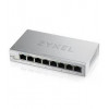 ZYXEL GS1200-8 Managed Gigabit Ethernet (10/100/1000) Argento