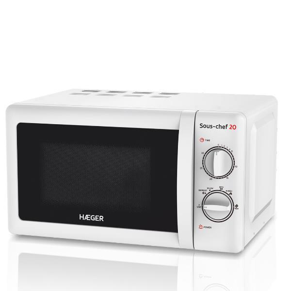 Haeger Sous-chef 20 Microondas Wh