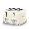 SMEG TOASTER 4X4 50´STYLE CREAM TSF03CREU