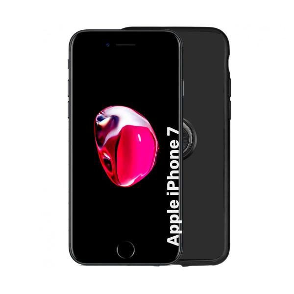 Jc Custodia posteriore ad anello magnetico nero / Apple Iphone 7