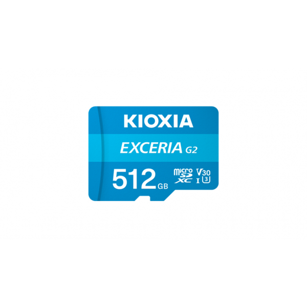 MICRO SD KIOXIA 512GB EXCERIA G2 CON ADATTATORE