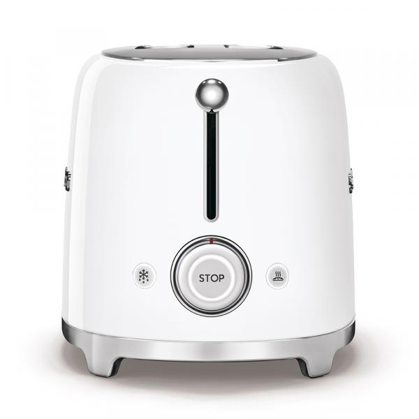 Smeg toaster 2X2 50´style white tsf01wheu