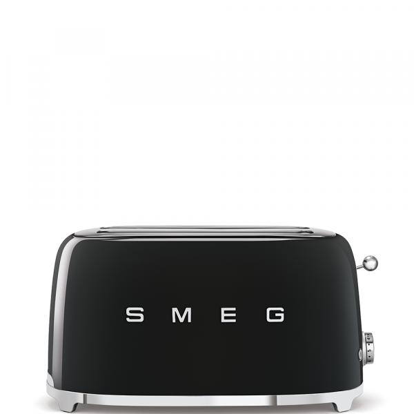 Smeg toaster 4X2 50´style black tsf02bleu