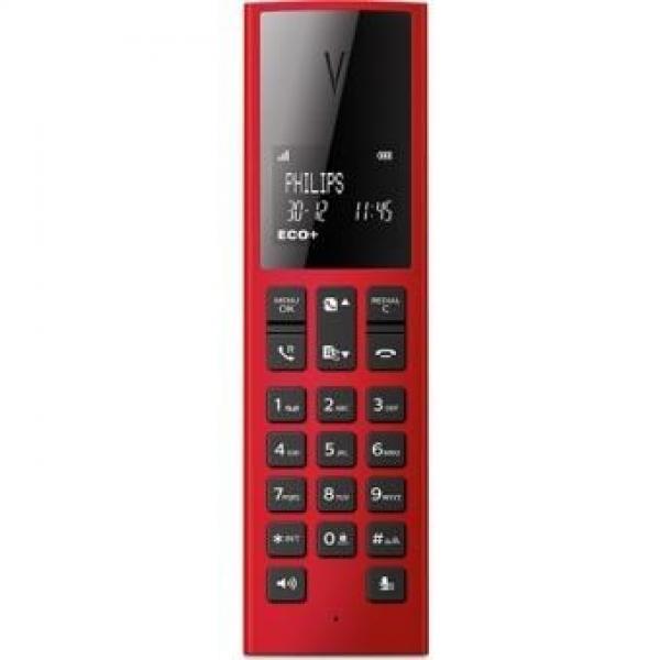 Telefono Philips M3501b Linea V Rojo