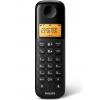 Telefono Philips D1601 Negro