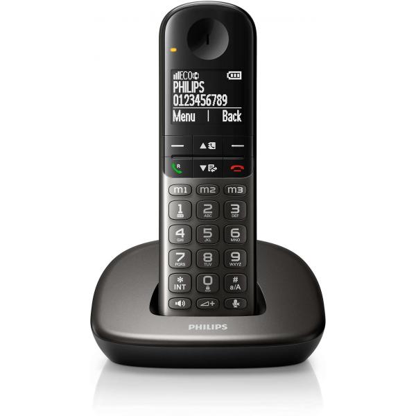Telefono Philips Xl4901 Negro Comp. Audifono