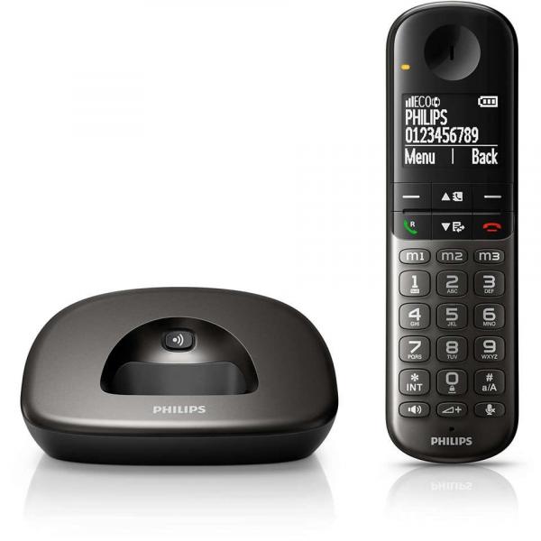 Telefono Philips Xl4901 Negro Comp. Audifono