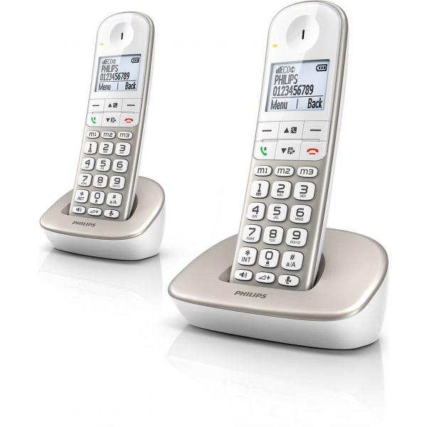 Telefono Philips Xl490 Comp. Audifono Duo