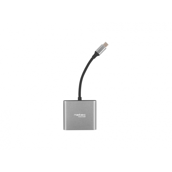 ADATTATORE NATEC MULTIPORTA HDMI 4K DA USB-C A USB 3.0