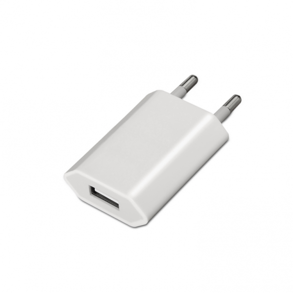 AISENS MINI CARICATORE USB 5V 1A BIANCO