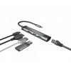 5 IN 1 USB-C NATEC FOWLER GO 2X USB 3.0 HUB, HDMI 4K, USB-C PD