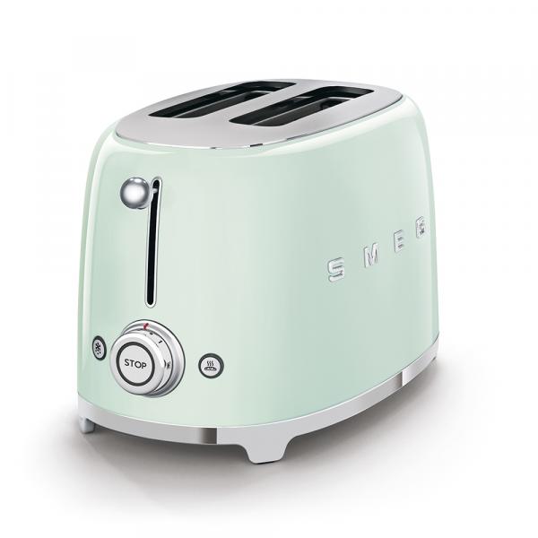 Smeg toaster 2X2 50´ style green tsf01pgeu