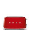 Smeg tostapane 2X4 50 ́S stile ROSSO tsf02rdeu