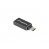 ADATTATORE USB LANBERG USB-C M 3.1 TO USB-A H OTG BLACK