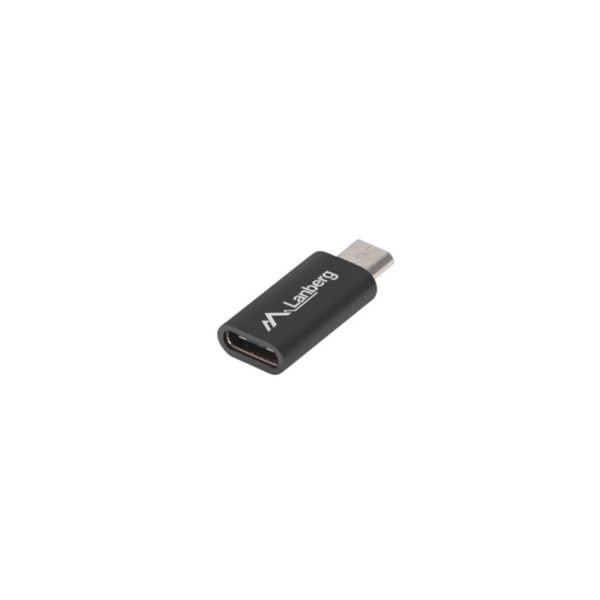 USB 2.0 TYPE-C LANBERG ADAPTER F-MICRO-B MASCHIO NERO