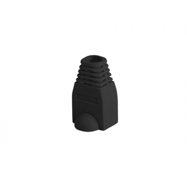 FUNDA PROTECTOR LANBERG CONECTOR RJ45 (PACK 100 UDS) NEGRO