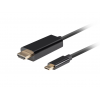 CAVO USB-C A HDMI LANBERG MASCHIO/MASCHIO 4K 60HZ 3M NERO