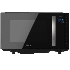 GrandHeat 2500 Flatbed Touch Black Micro-ondes numérique et tactile  GrandHeat 2500 Flatbed Touch Black sans plateau tournant avec 25 L de  capacité et 800 W de puissance. Cecotec