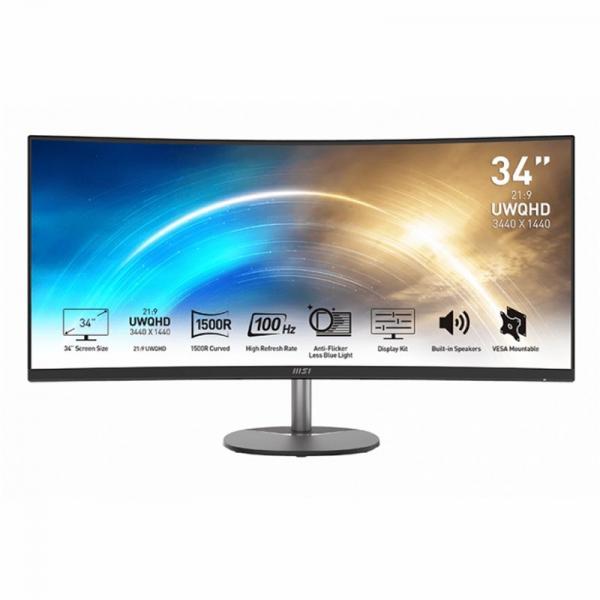 MSI Monitor MP341CQ34" UWQHD VGA HDMI MM curvo