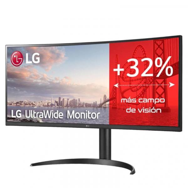 Monitor LG 34WQ75C-B 34&quot; IPS 21:9 WQHD 2xHDMI curvo
