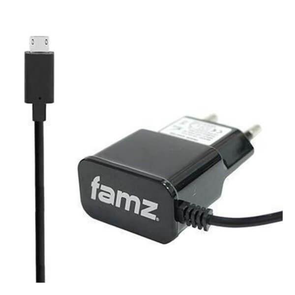 Micro USB charger 1,200mAh black