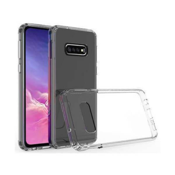 Carcasa (paraurti + schienale) trasparente per Samsung Galaxy S10e